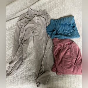 Free people one pants size large (bundle of 3)